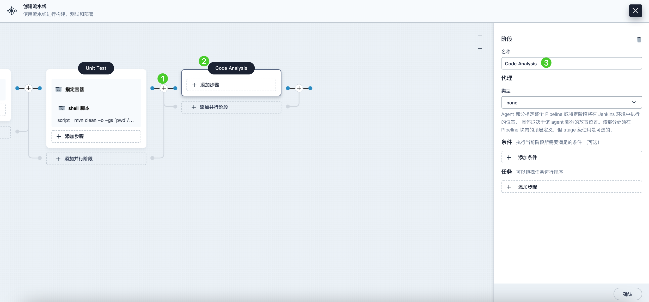 code analysis stage